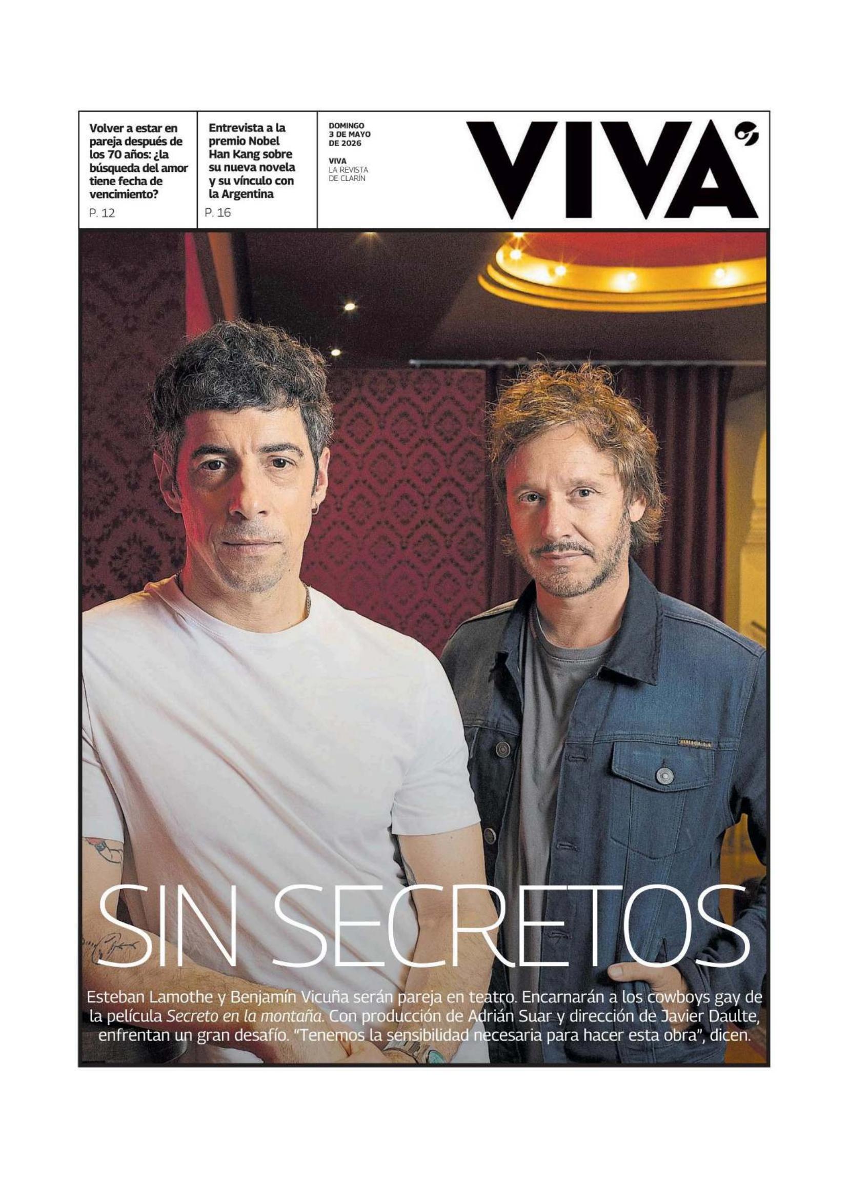 Viva, la revista de Clarín — tapa, 03 de mayo de 2026