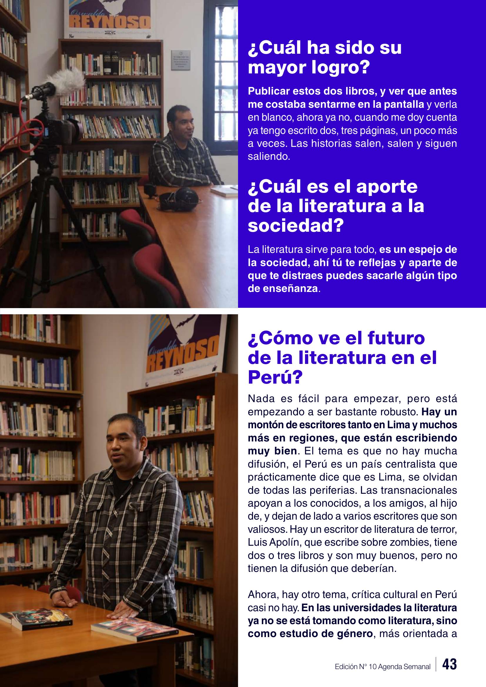 Entrada Libre, 10ma edicion, pagina 8