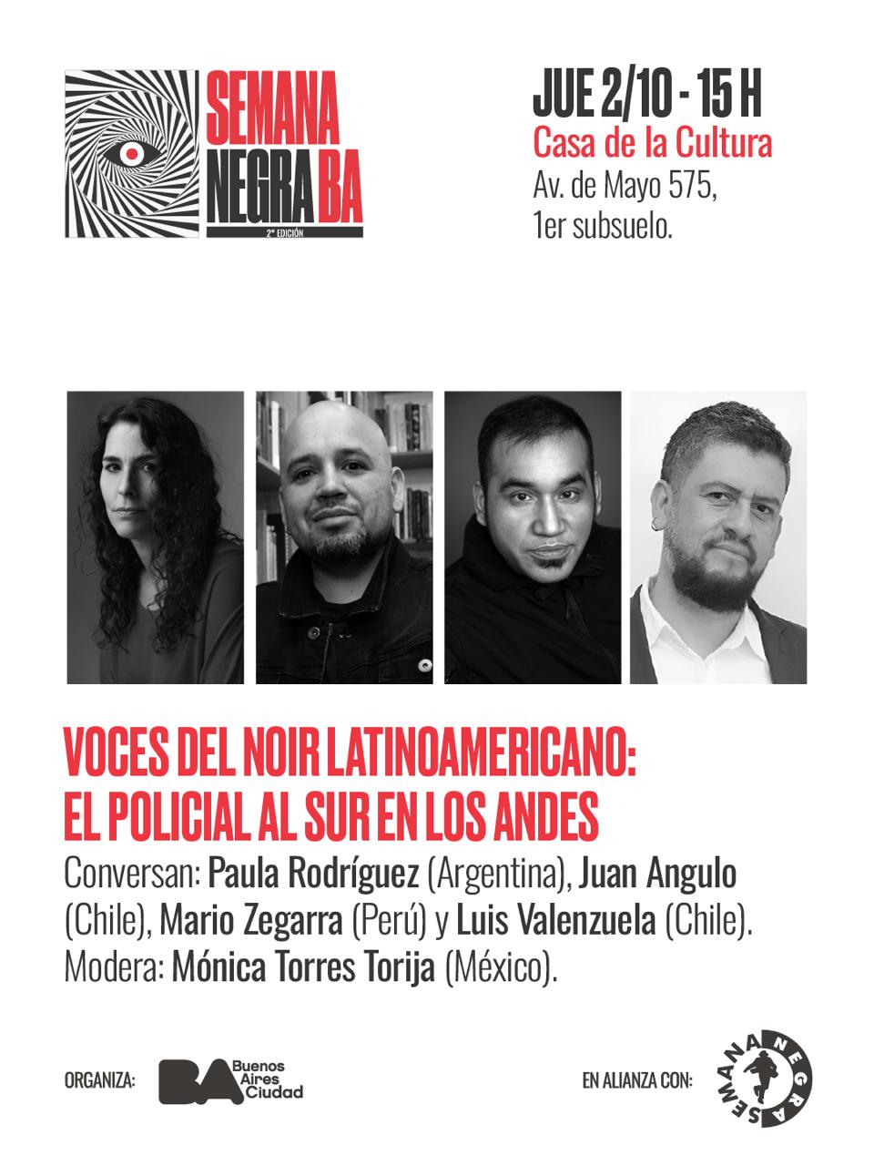 Voces del noir latinoamericano: el policial al sur en los Andes